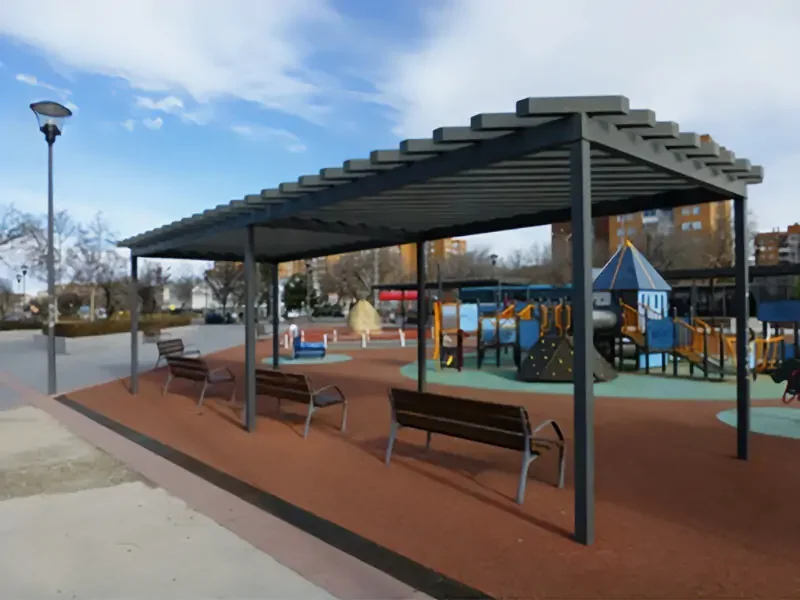 Estructura de hierro