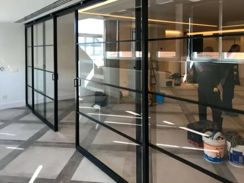 Mampara divisoria para salón