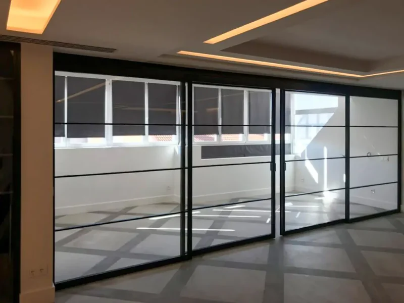 Mampara divisoria garaje