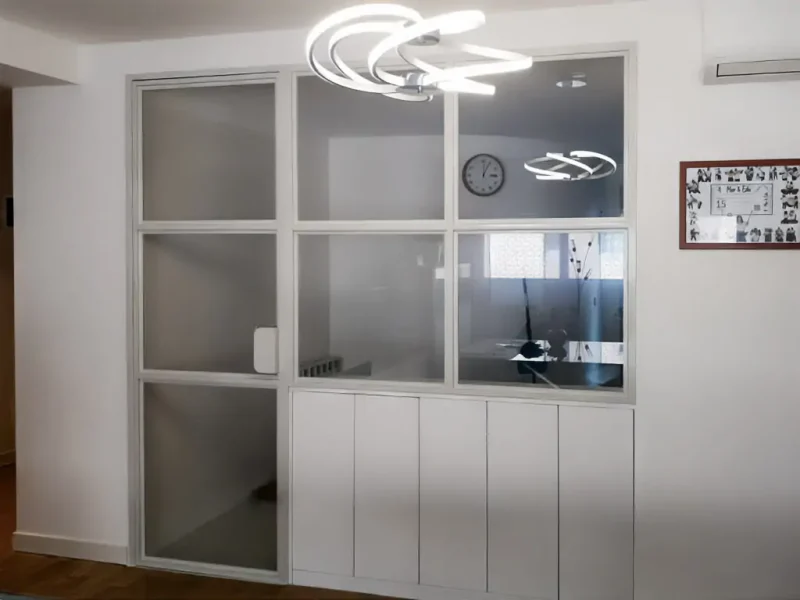 Puerta de hierro interior